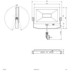 EVN LFA Außenstrahler Silber Stecker 3.000K 50W 7 EVN LFA Außenstrahler Silber Stecker 3.000K 50W -Paulmann Verkaufsgeschäft 4026116 3