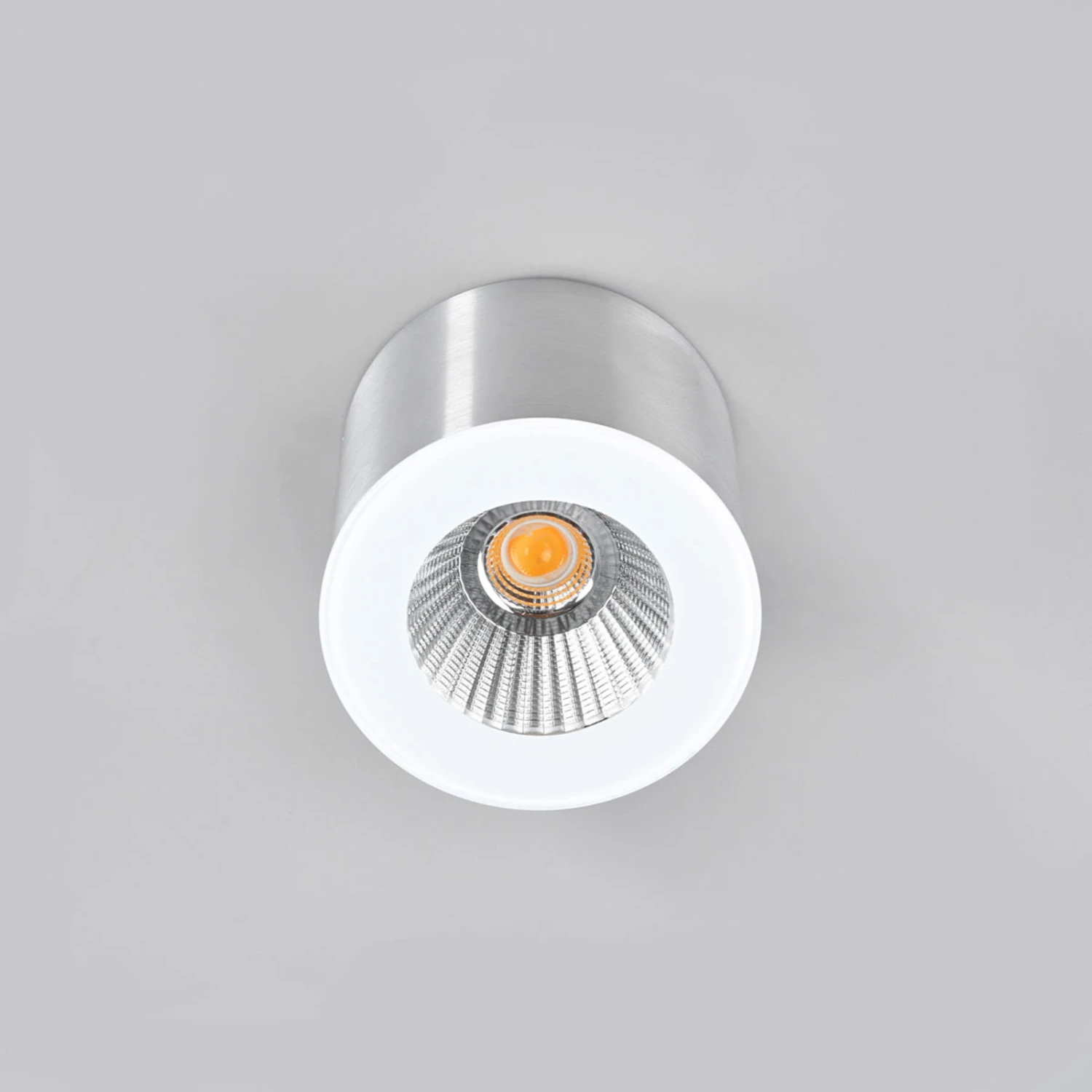 Helestra Oso LED-Deckenspot, Rund, Alu Matt 4 Helestra Oso LED-Deckenspot, Rund, Alu Matt – Bild 4