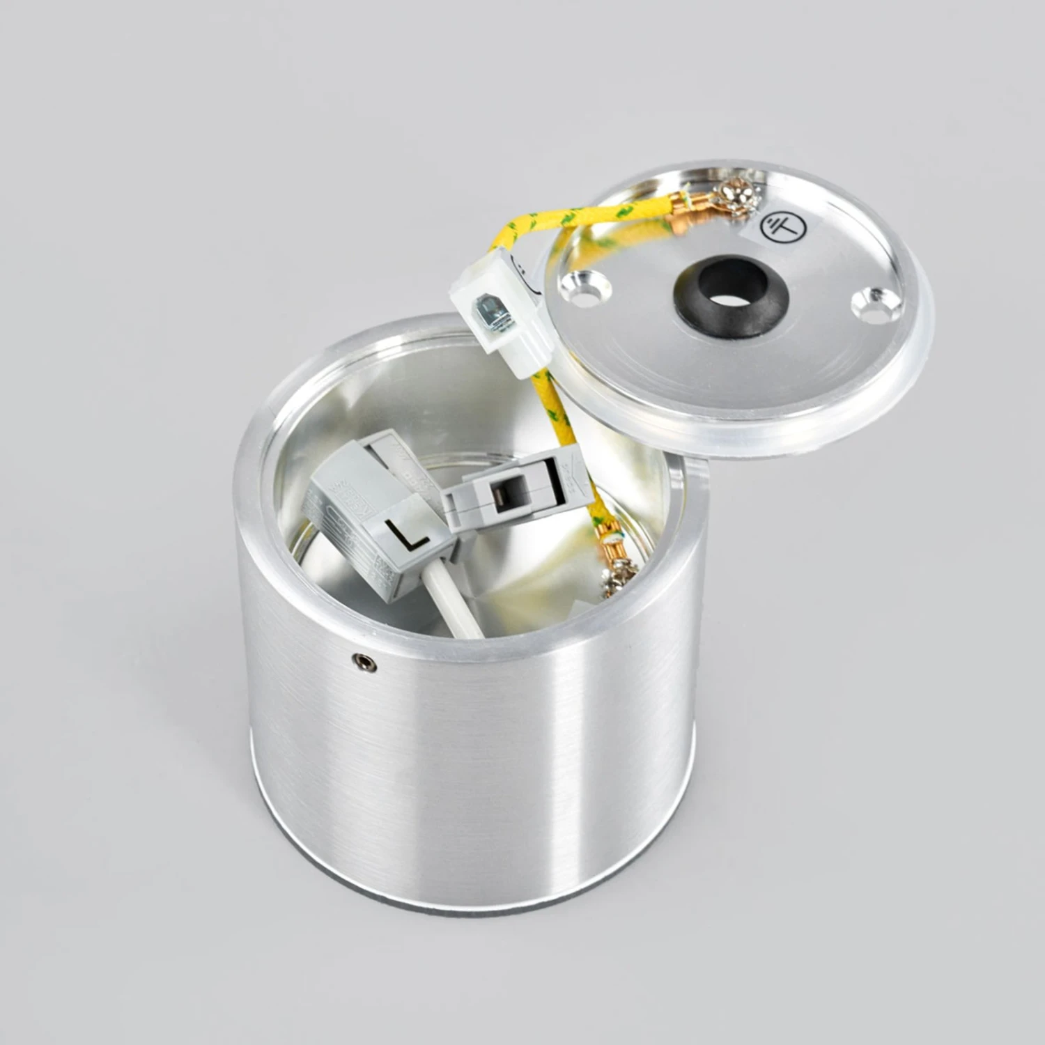 Helestra Oso LED-Deckenspot, Rund, Alu Matt 8 Helestra Oso LED-Deckenspot, Rund, Alu Matt – Bild 8