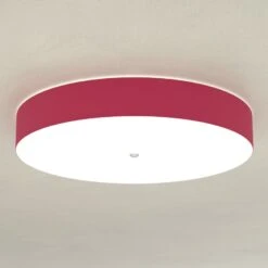 Deckenleuchte Alea, Rubinrot