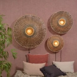 GOOD & MOJO Bali Wandleuchte Aus Bambus, Ø 87 Cm 11 GOOD & MOJO Bali Wandleuchte Aus Bambus, Ø 87 Cm -Paulmann Verkaufsgeschäft 5046016 2