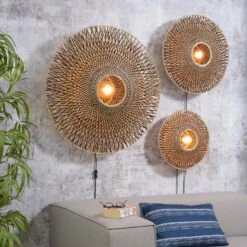 GOOD & MOJO Bali Wandleuchte Aus Bambus, Ø 87 Cm 13 GOOD & MOJO Bali Wandleuchte Aus Bambus, Ø 87 Cm -Paulmann Verkaufsgeschäft 5046016 4