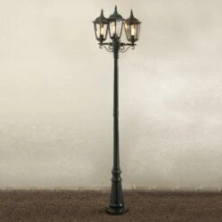 Konstsmide Mastleuchte Firenze, 3-flammig, Grün -Paulmann Verkaufsgeschäft 5522176 2