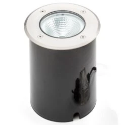 Konstsmide Tuva - LED-Bodeneinbauspot In Runder Form, IP65