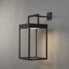 Konstsmide LED-Solarlaterne Portofino, Wand / Tisch, Schwarz