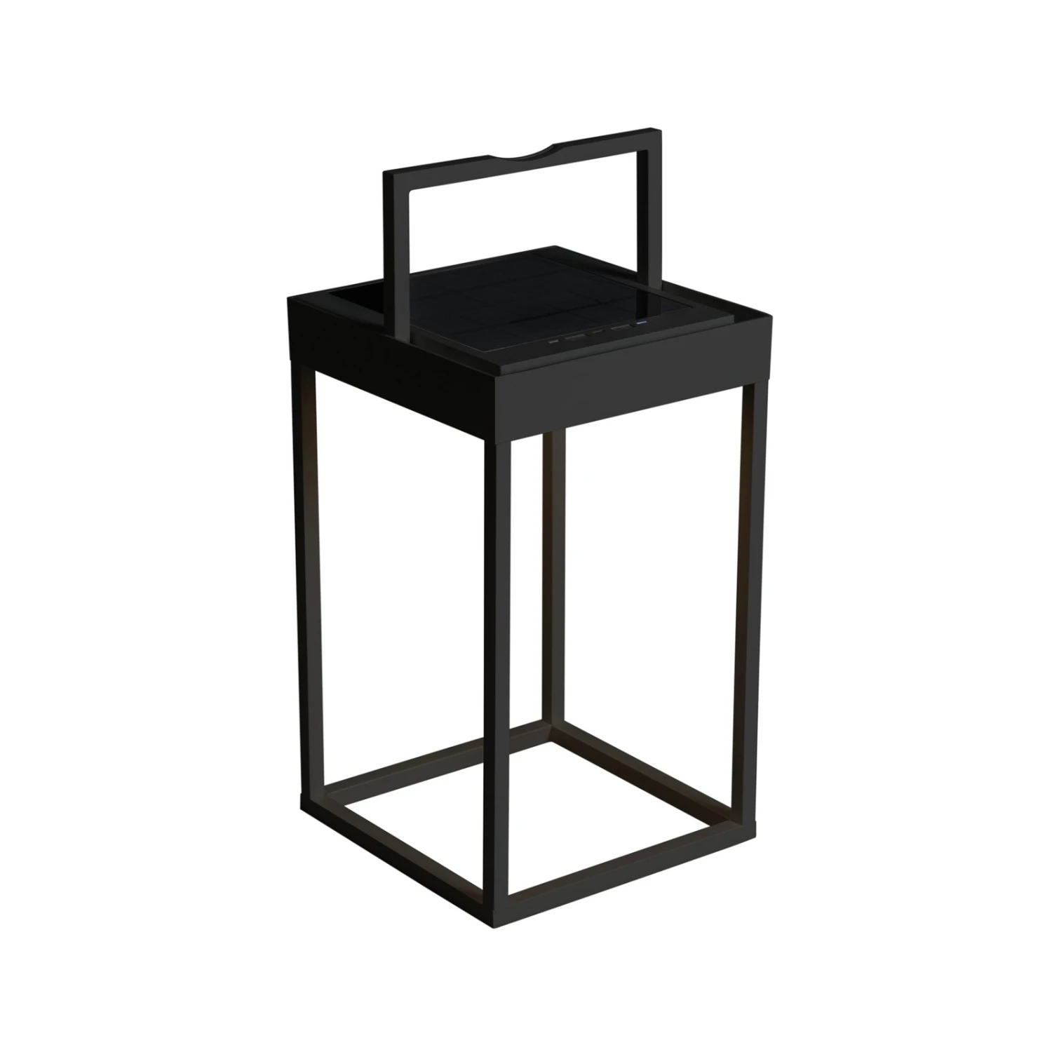 Konstsmide LED-Solarlaterne Portofino, Wand / Tisch, Schwarz 3 Konstsmide LED-Solarlaterne Portofino, Wand / Tisch, Schwarz – Bild 3