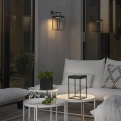 Konstsmide LED-Solarlaterne Portofino, Wand / Tisch, Schwarz 12 Konstsmide LED-Solarlaterne Portofino, Wand / Tisch, Schwarz -Paulmann Verkaufsgeschäft 5522688 3