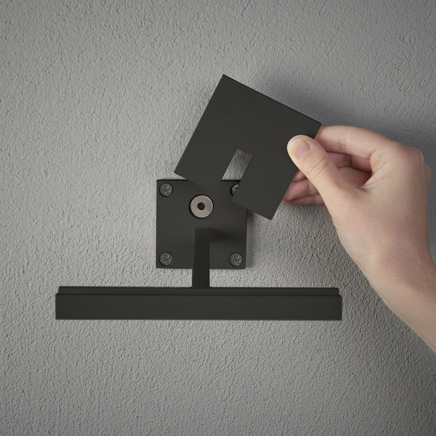 Konstsmide LED-Solarlaterne Portofino, Wand / Tisch, Schwarz 9 Konstsmide LED-Solarlaterne Portofino, Wand / Tisch, Schwarz – Bild 9