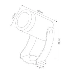 LED-Außenstrahler 1446LED, Grafit, 30° 5 LED-Außenstrahler 1446LED, Grafit, 30° -Paulmann Verkaufsgeschäft 6068161 2