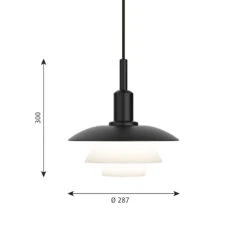 Louis Poulsen PH 3/3 Hängelampe, Schwarz/weiß -Paulmann Verkaufsgeschäft 6090437 5