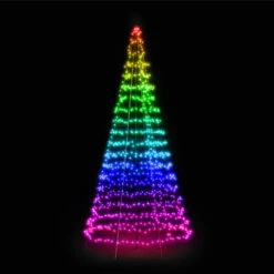 Twinkly Light Tree, IP44, Matte RGBW-LEDs, Höhe 8m