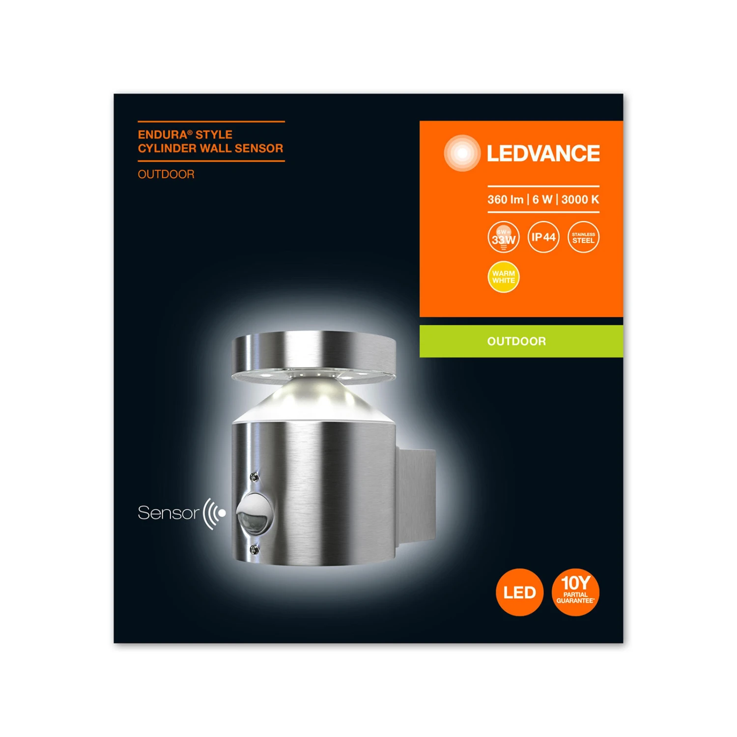 LEDVANCE Endura Style Cylinder Sensor Wandlampe 6 LEDVANCE Endura Style Cylinder Sensor Wandlampe – Bild 6