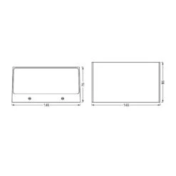 LEDVANCE SMART+ WiFi Outdoor Brick Wide Dunkelgrau 9 LEDVANCE SMART+ WiFi Outdoor Brick Wide Dunkelgrau -Paulmann Verkaufsgeschäft 6106608 4