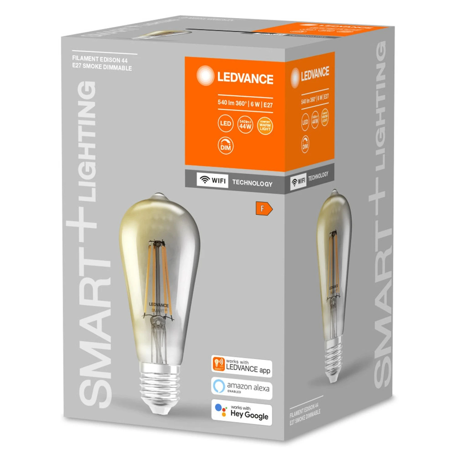 LEDVANCE SMART+ WiFi Filament Edison 44 E27 6W 825 3 LEDVANCE SMART+ WiFi Filament Edison 44 E27 6W 825 – Bild 3