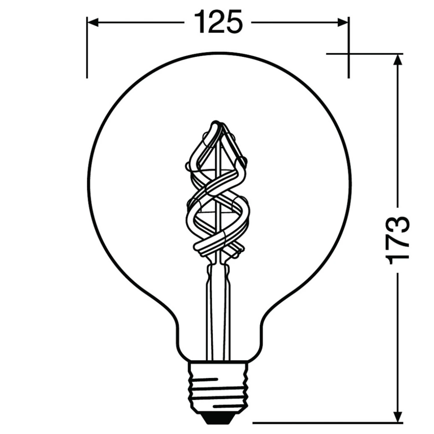 LEDVANCE SMART+ WiFi Filament Globe RGBW E27 4,5W 7 LEDVANCE SMART+ WiFi Filament Globe RGBW E27 4,5W – Bild 7