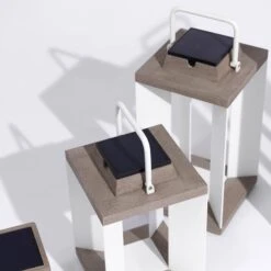 Solarlaterne Teckalu, Duratek/weiß, 36,5cm 13 Solarlaterne Teckalu, Duratek/weiß, 36,5cm -Paulmann Verkaufsgeschäft 6112039 4