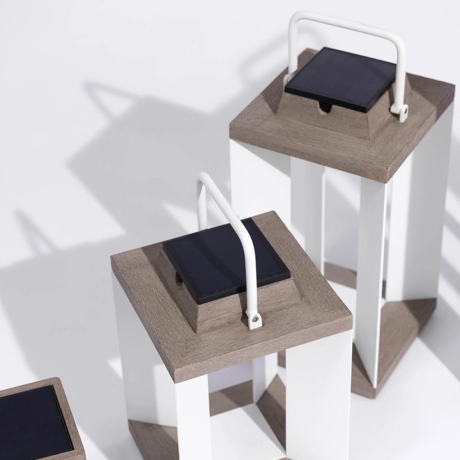 Solarlaterne Teckalu, Duratek/weiß, 36,5cm 5 Solarlaterne Teckalu, Duratek/weiß, 36,5cm – Bild 5