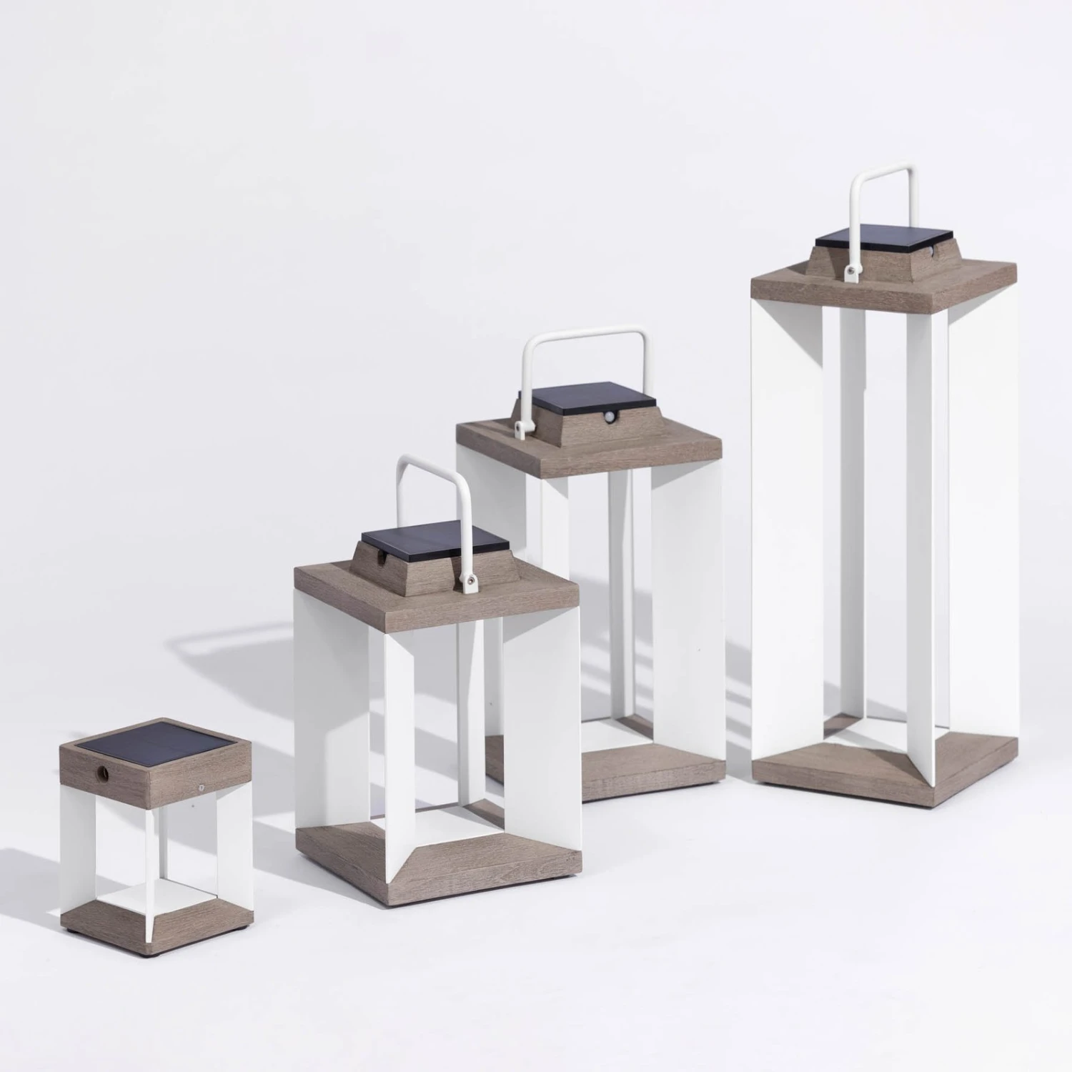 Solarlaterne Teckalu, Duratek/weiß, 45,5cm 5 Solarlaterne Teckalu, Duratek/weiß, 45,5cm – Bild 5