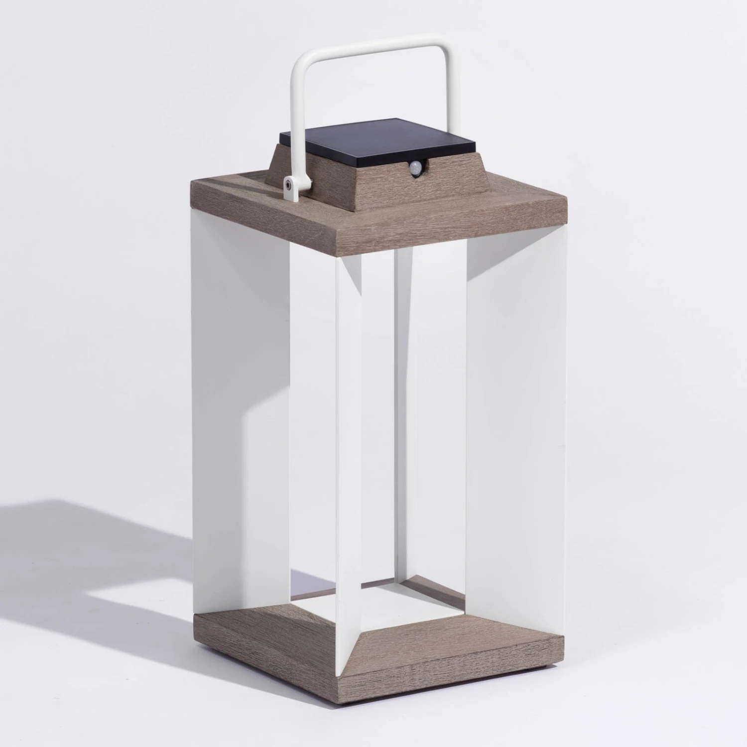 Solarlaterne Teckalu, Duratek/weiß, 45,5cm 1 Solarlaterne Teckalu, Duratek/weiß, 45,5cm