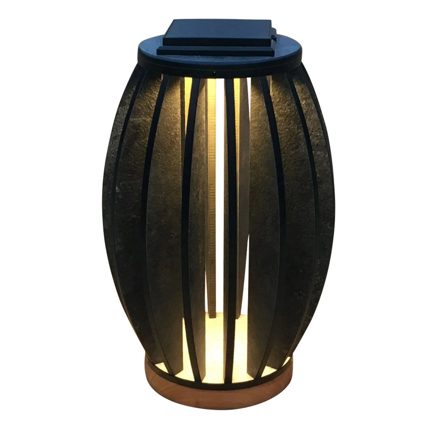 LED-Solarleuchte Pastek Aus Teak-Holz Mit Sensor 5 LED-Solarleuchte Pastek Aus Teak-Holz Mit Sensor – Bild 5