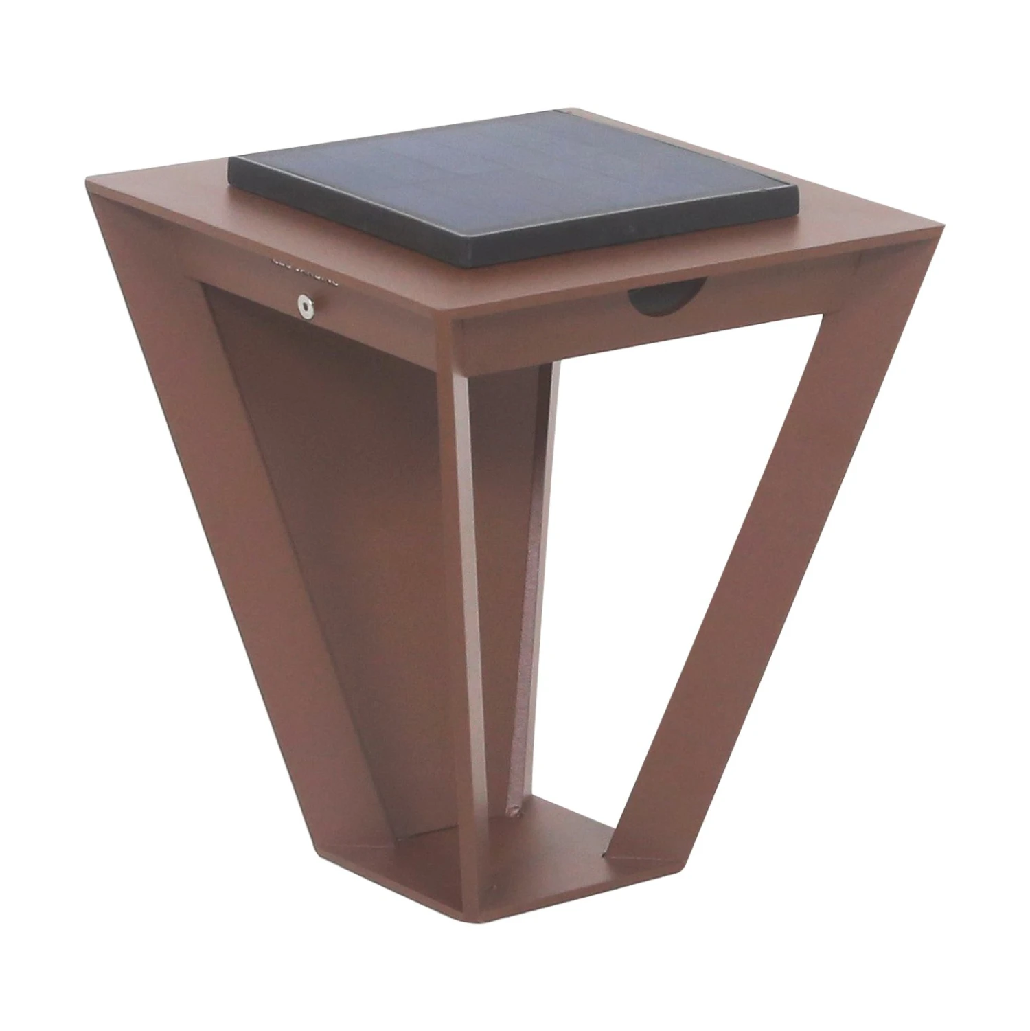 LED-Solarwandleuchte Metro Mit Sensor, Corten 1 LED-Solarwandleuchte Metro Mit Sensor, Corten