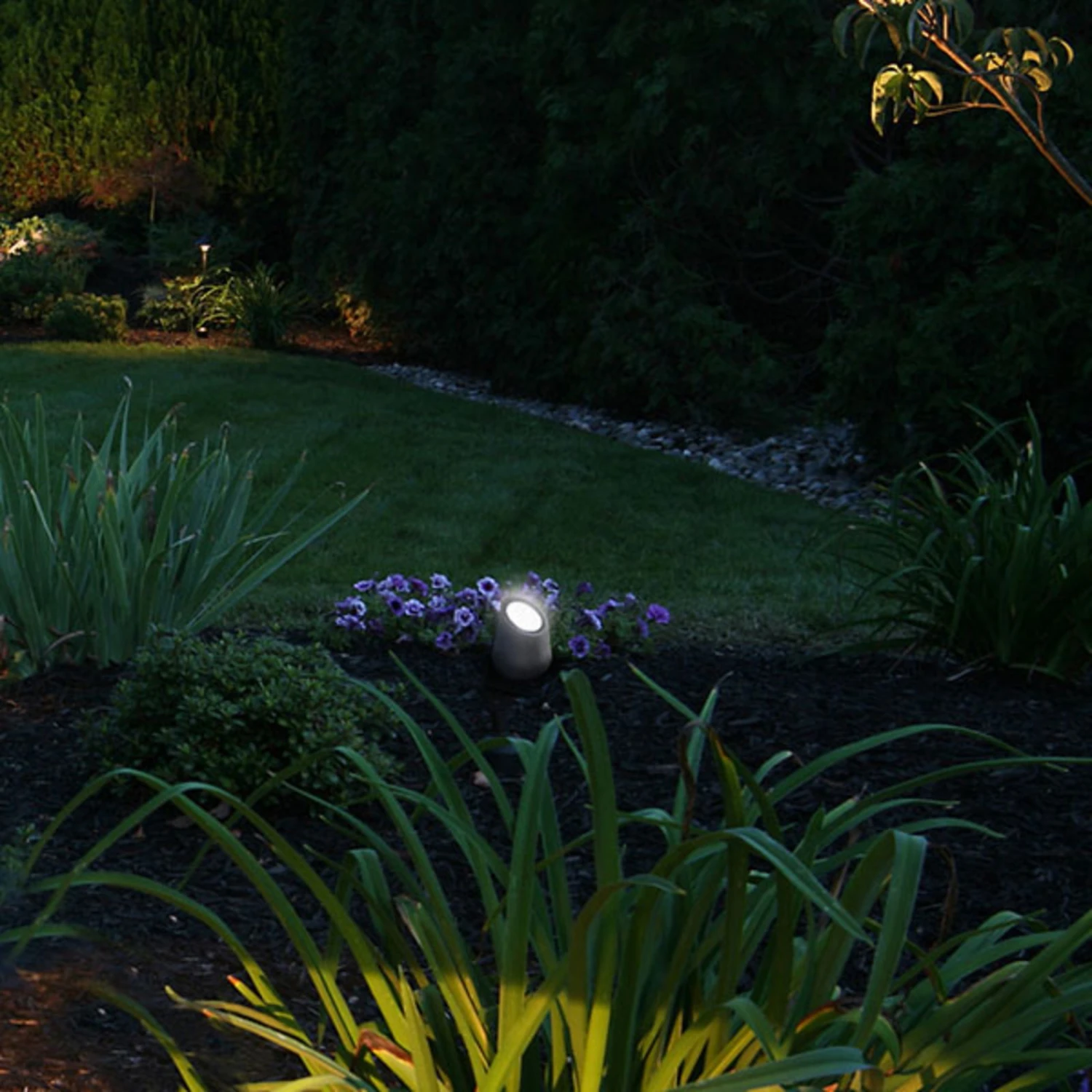 Außenstrahler Taos, Steingrau, IP65 2 Außenstrahler Taos, Steingrau, IP65 – Bild 2