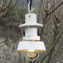 Martinelli Luce Polo Außen-Hängelampe Ø 21 Cm Weiß