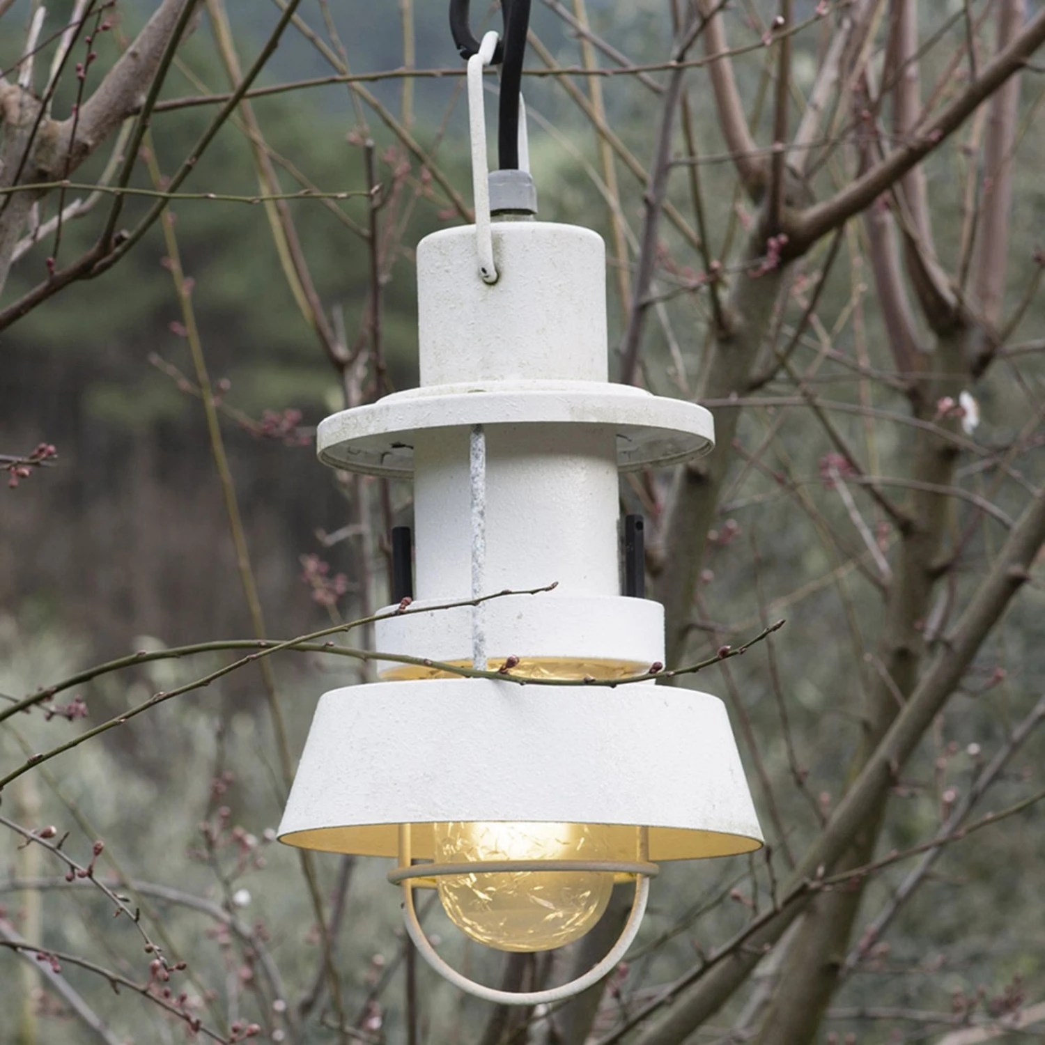 Martinelli Luce Polo Außen-Hängelampe Ø 21 Cm Weiß 1 Martinelli Luce Polo Außen-Hängelampe Ø 21 Cm Weiß