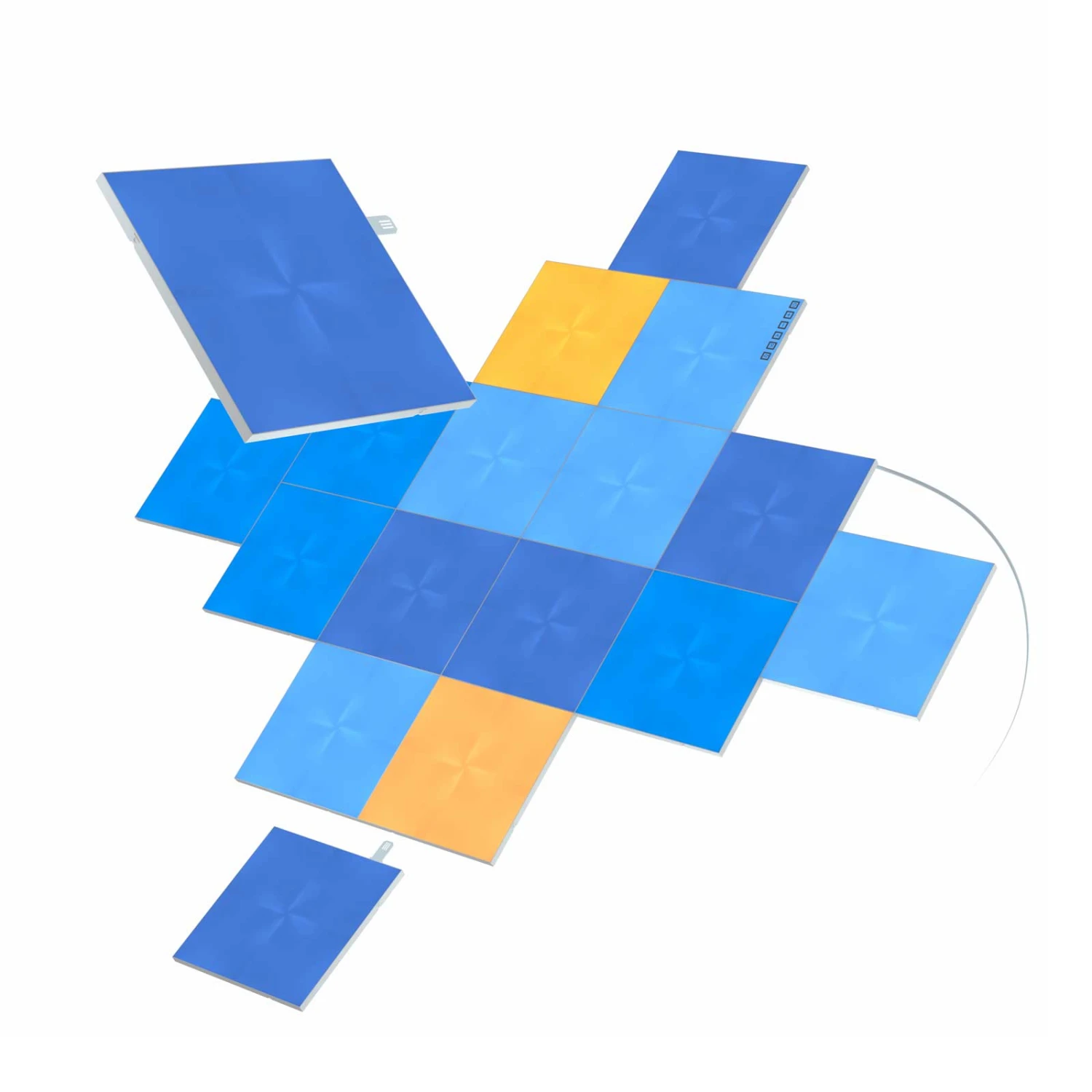 Nanoleaf Canvas Starter Kit Mit 17 Light Panels 2 Nanoleaf Canvas Starter Kit Mit 17 Light Panels – Bild 2