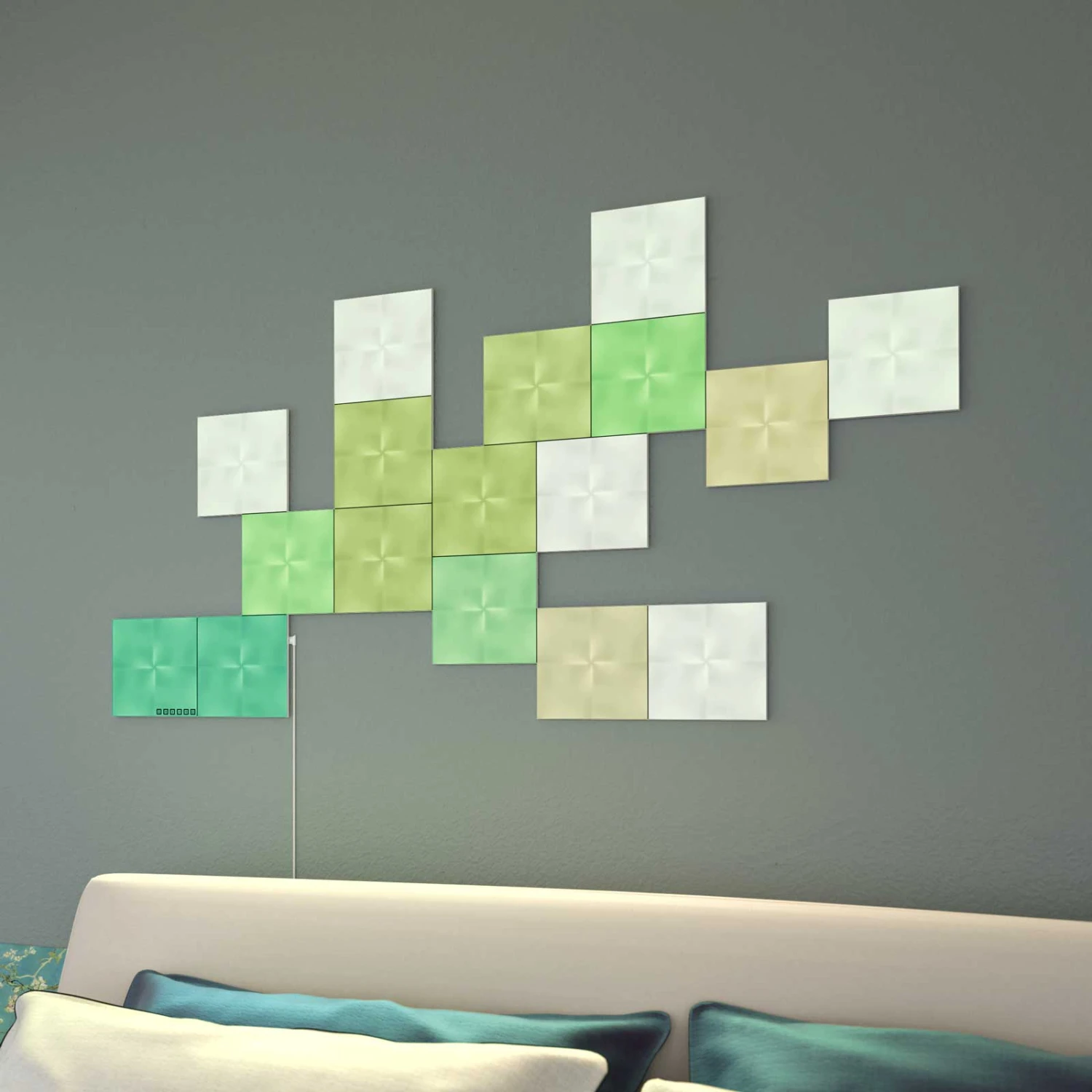 Nanoleaf Canvas Starter Kit Mit 17 Light Panels 3 Nanoleaf Canvas Starter Kit Mit 17 Light Panels – Bild 3