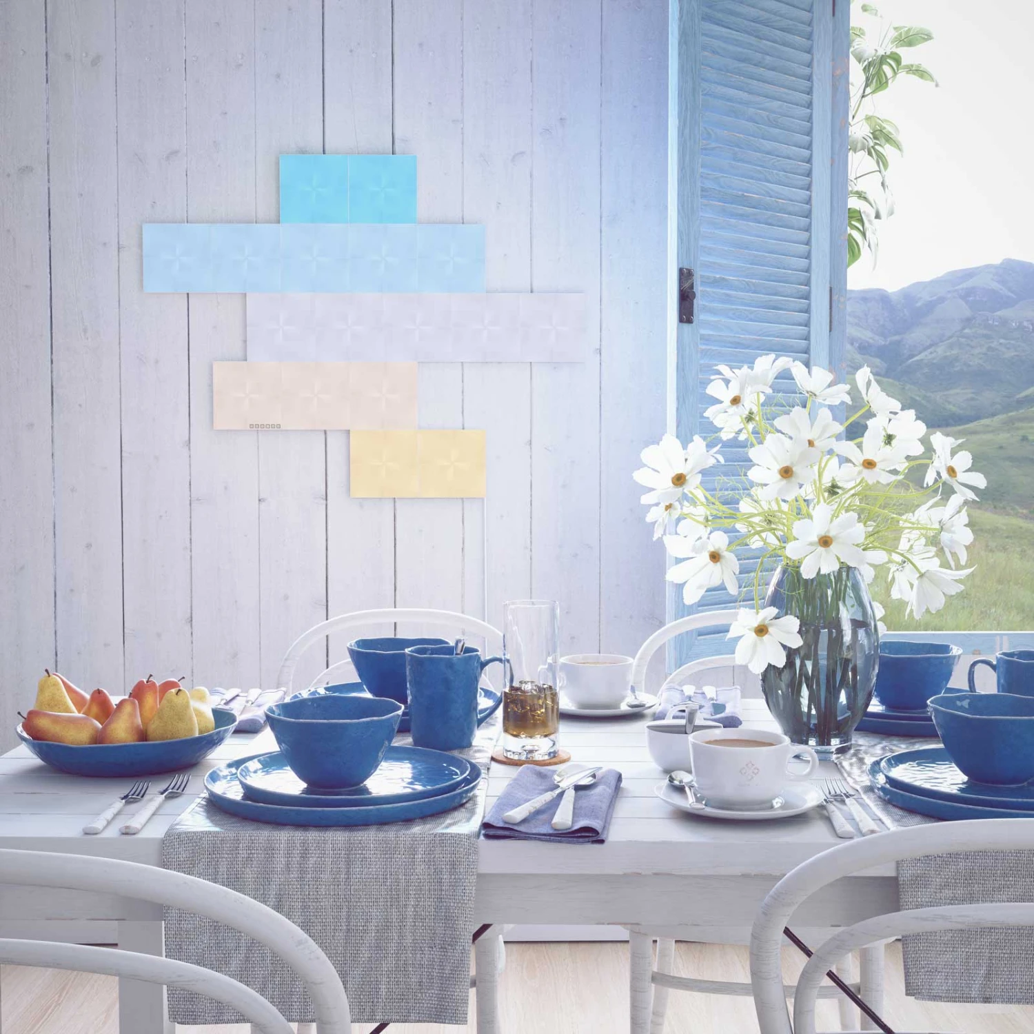 Nanoleaf Canvas Starter Kit Mit 17 Light Panels 6 Nanoleaf Canvas Starter Kit Mit 17 Light Panels – Bild 6