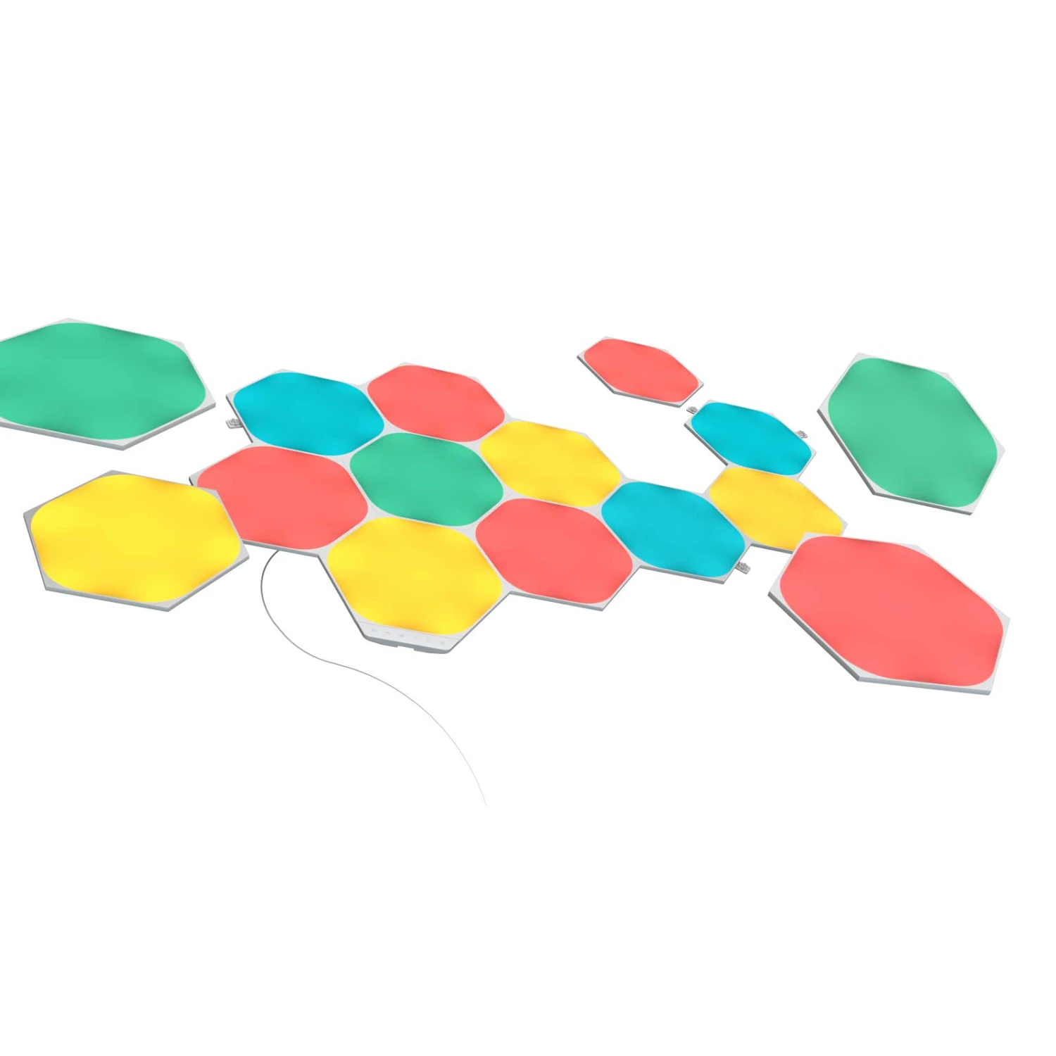 Nanoleaf Shapes Hexagons, Starter Set, 15 Panels 3 Nanoleaf Shapes Hexagons, Starter Set, 15 Panels – Bild 3