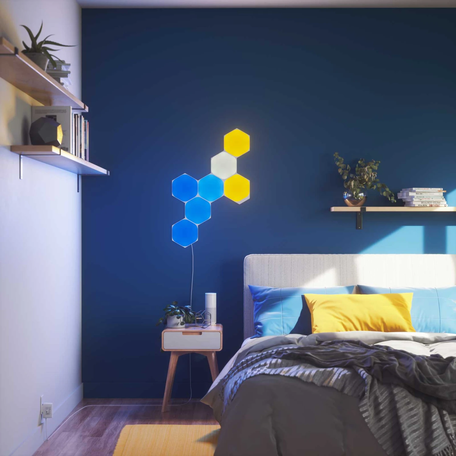 Nanoleaf Shapes Hexagons, Starter Set, 15 Panels 5 Nanoleaf Shapes Hexagons, Starter Set, 15 Panels – Bild 5