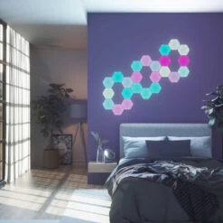 Nanoleaf Shapes Hexagons, Starter Set, 15 Panels 16 Nanoleaf Shapes Hexagons, Starter Set, 15 Panels -Paulmann Verkaufsgeschäft 6730027 7