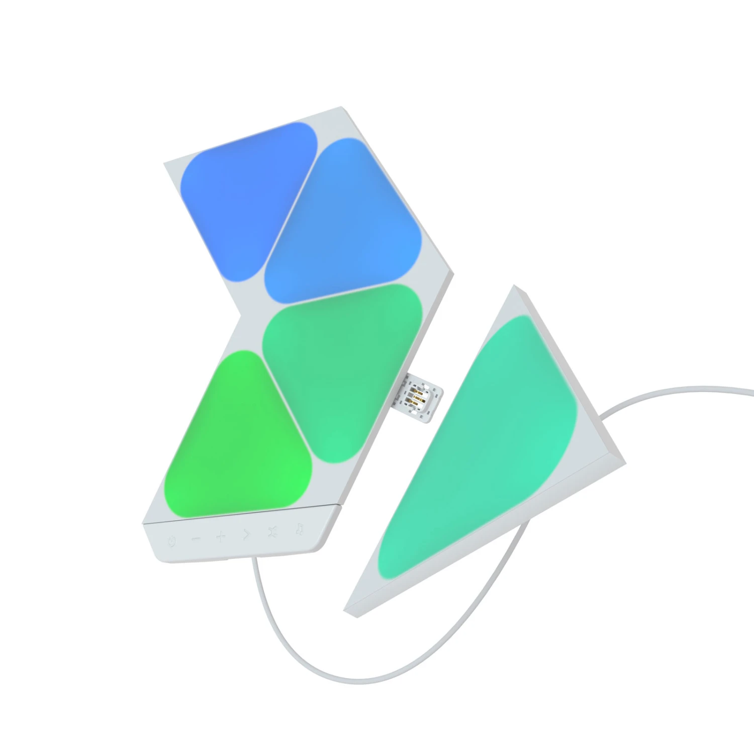 Nanoleaf Shapes Mini Triangles 5er Starter Set 2 Nanoleaf Shapes Mini Triangles 5er Starter Set – Bild 2