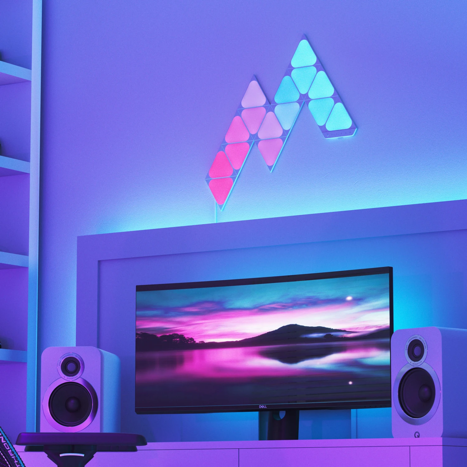 Nanoleaf Shapes Mini Triangles 5er Starter Set 8 Nanoleaf Shapes Mini Triangles 5er Starter Set – Bild 8