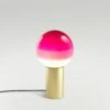 MARSET Dipping Light S Tischlampe Rosa/messing