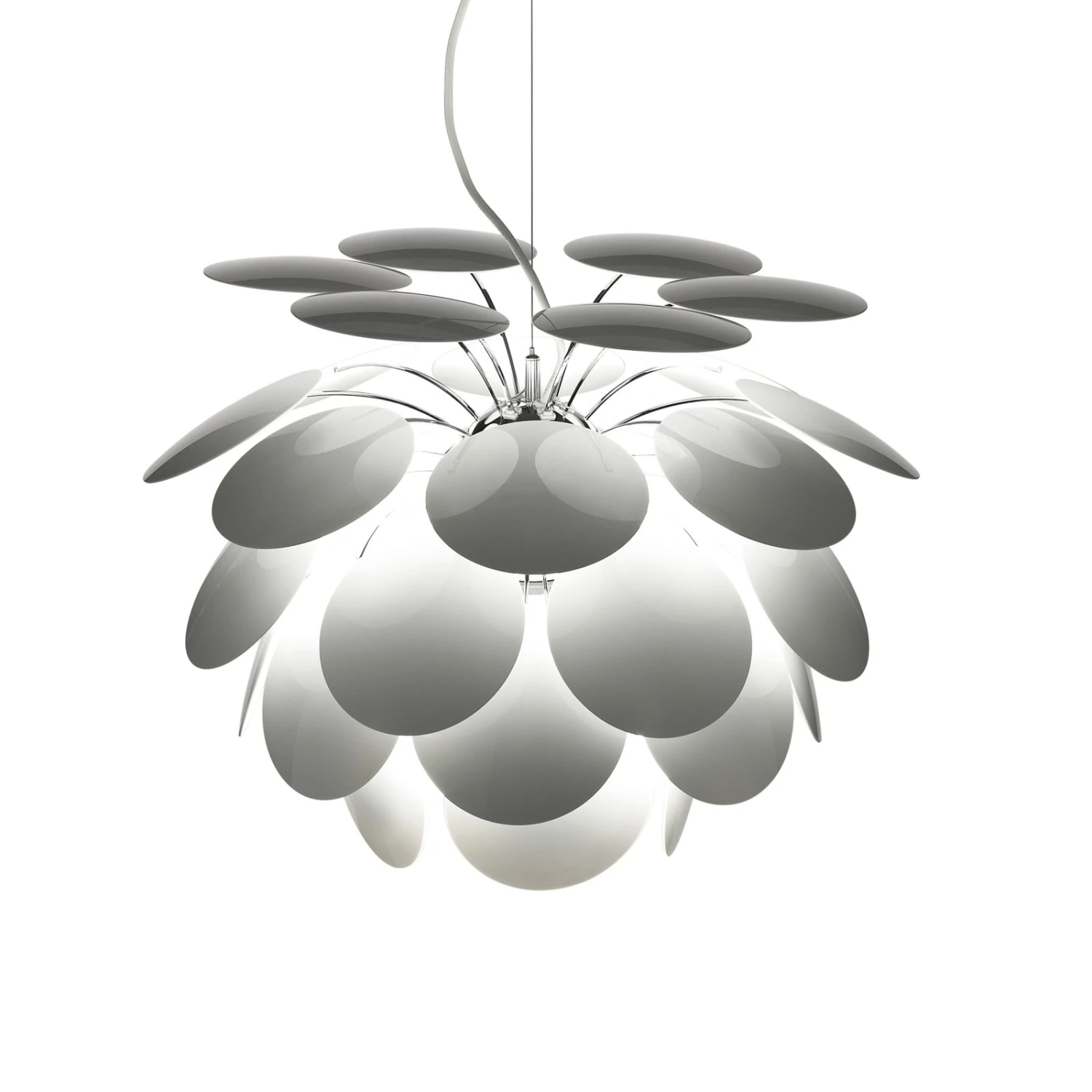 MARSET Discocó Pendellampe Ø 68 Cm Weiß 1 MARSET Discocó Pendellampe Ø 68 Cm Weiß