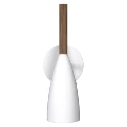 Wandleuchte Pure In Weiß Mit Holzelement -Paulmann Verkaufsgeschäft 7005932 4