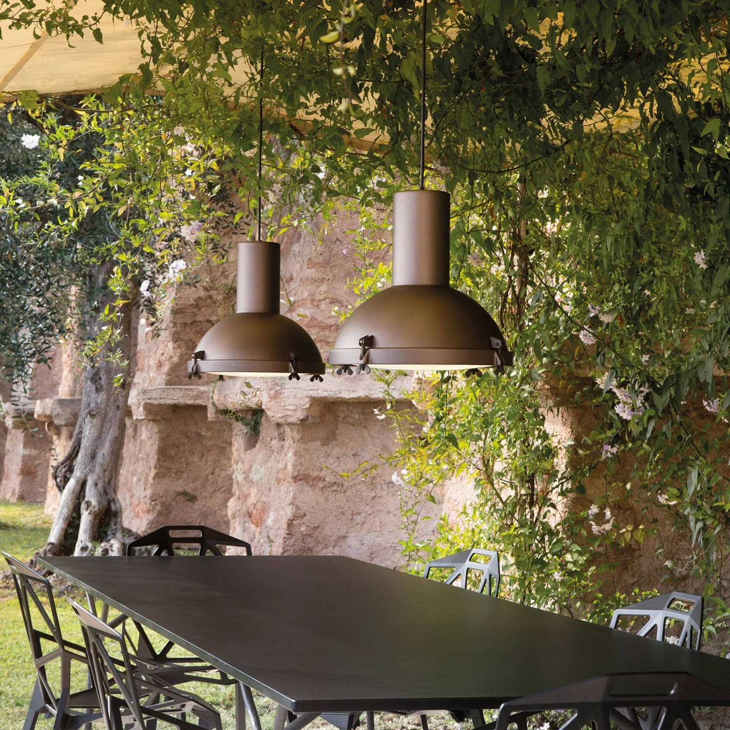 Nemo Projecteur 365 Außen-Hängeleuchte, Mokkabraun 1 Nemo Projecteur 365 Außen-Hängeleuchte, Mokkabraun