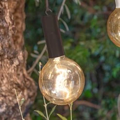 Newgarden Edy G125 LED-Außenhängeleuchte, Schwarz