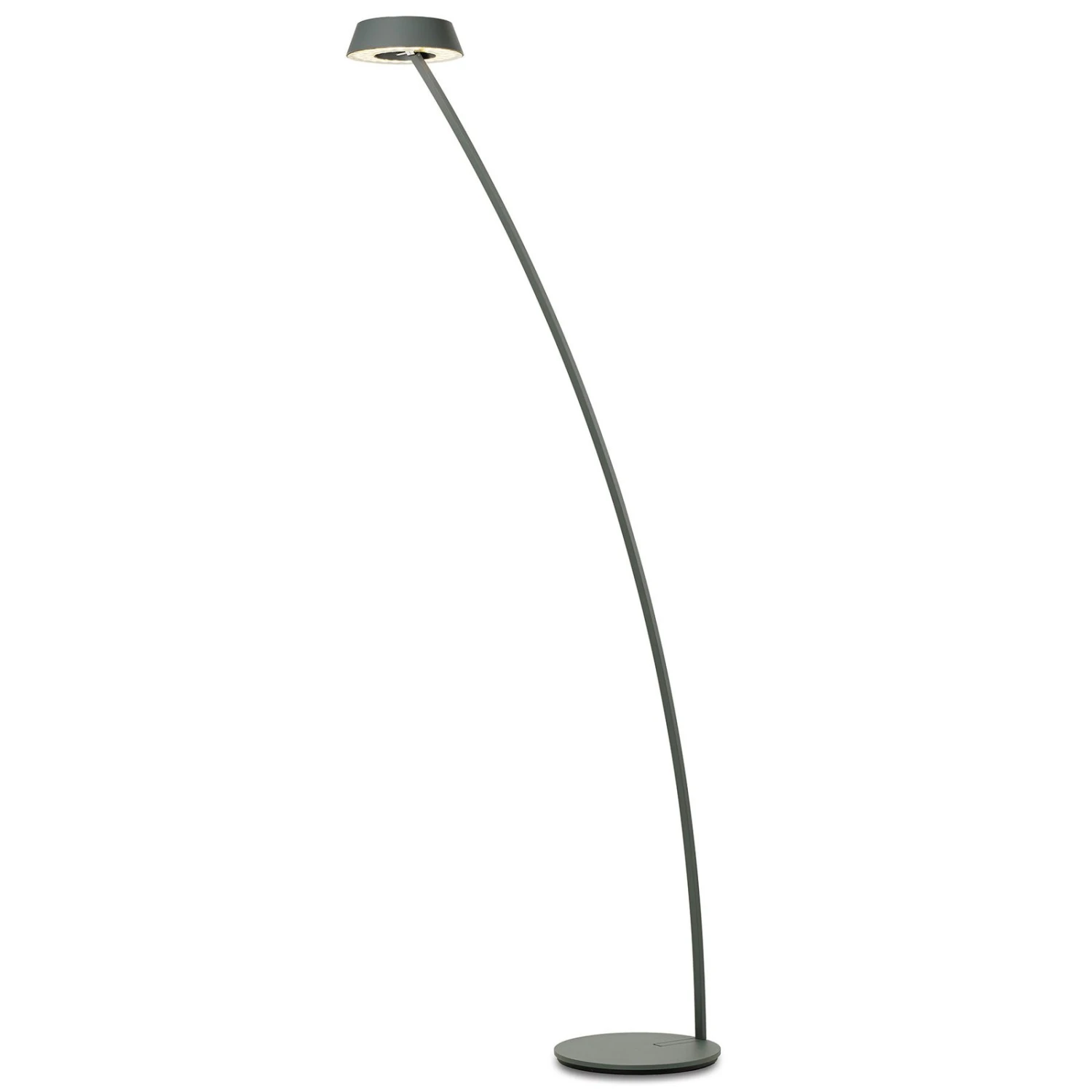 OLIGO Glance LED-Stehlampe Gebogen Grau Matt 1 OLIGO Glance LED-Stehlampe Gebogen Grau Matt