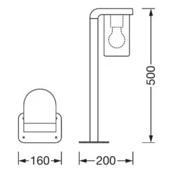 Ledvance Endura Classic Cascade Sockellampe Klar -Paulmann Verkaufsgeschäft 7261550 7