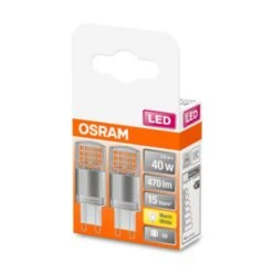 OSRAM LED-Stiftsockellampe G9 4,2W 2.700K Klar 2er 3 OSRAM LED-Stiftsockellampe G9 4,2W 2.700K Klar 2er -Paulmann Verkaufsgeschäft 7262582 1