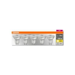 OSRAM LED-Reflektor GU10 2,6W 2.700K 230lm 36° 5er -Paulmann Verkaufsgeschäft 7262709 3