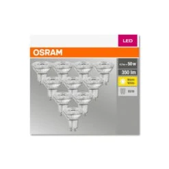 OSRAM LED-Reflektor GU10 4,3W 2.700K 350lm 10er -Paulmann Verkaufsgeschäft 7262711 3