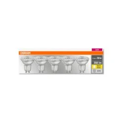 OSRAM LED-Reflektor GU10 4,3W 36° 2.700K 350lm 5er -Paulmann Verkaufsgeschäft 7262712 3