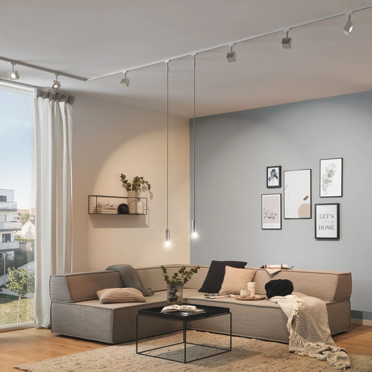 Paulmann URail Schiene HV 0,5 M, Weiß 2 Paulmann URail Schiene HV 0,5 M, Weiß – Bild 2