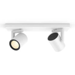 Philips Hue Argenta LED-Spot Zweiflammig Weiß 7 Philips Hue Argenta LED-Spot Zweiflammig Weiß -Paulmann Verkaufsgeschäft 7534143 2