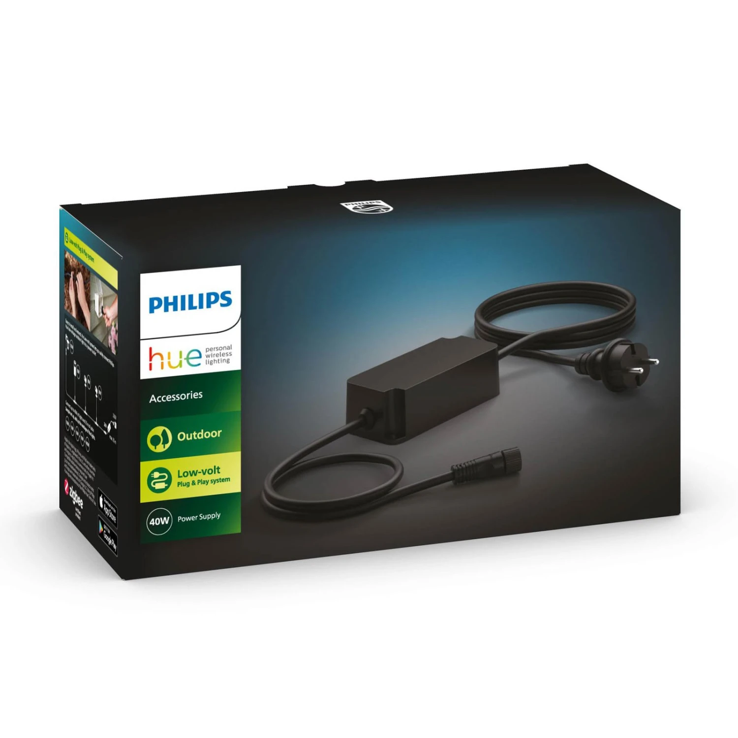 Philips Hue Outdoor Netzteil, 1 Ausgang, 24V, 40W 2 Philips Hue Outdoor Netzteil, 1 Ausgang, 24V, 40W – Bild 2
